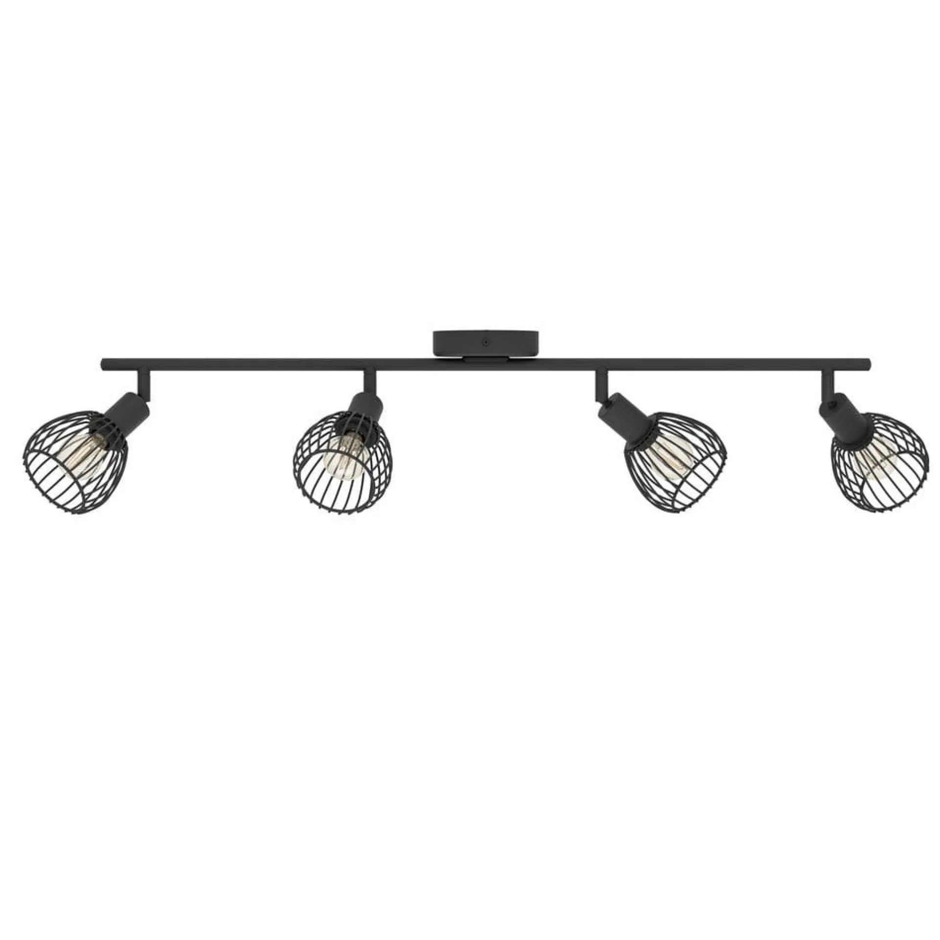 Spotlights & Downlights-Spotlight Sonnino med 4 lamper Svart