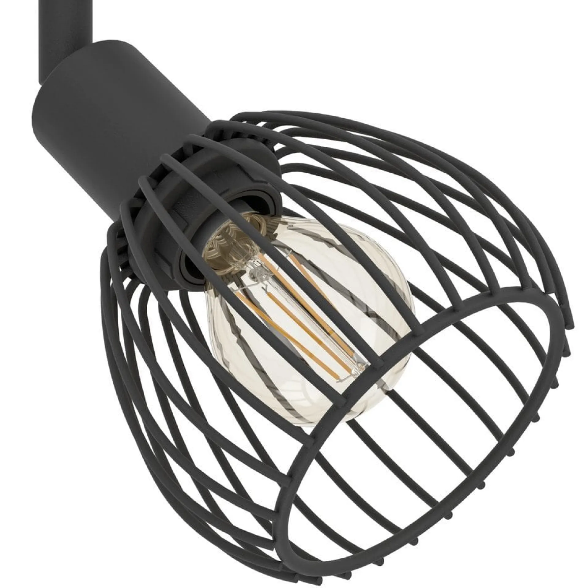 Spotlights & Downlights-Spotlight Sonnino med 4 lamper Svart