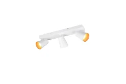 Trio Lighting Spotlights & Downlights-Spot TRIO Sharp 3-delt, Matt hvit/gull Hvit,Gull