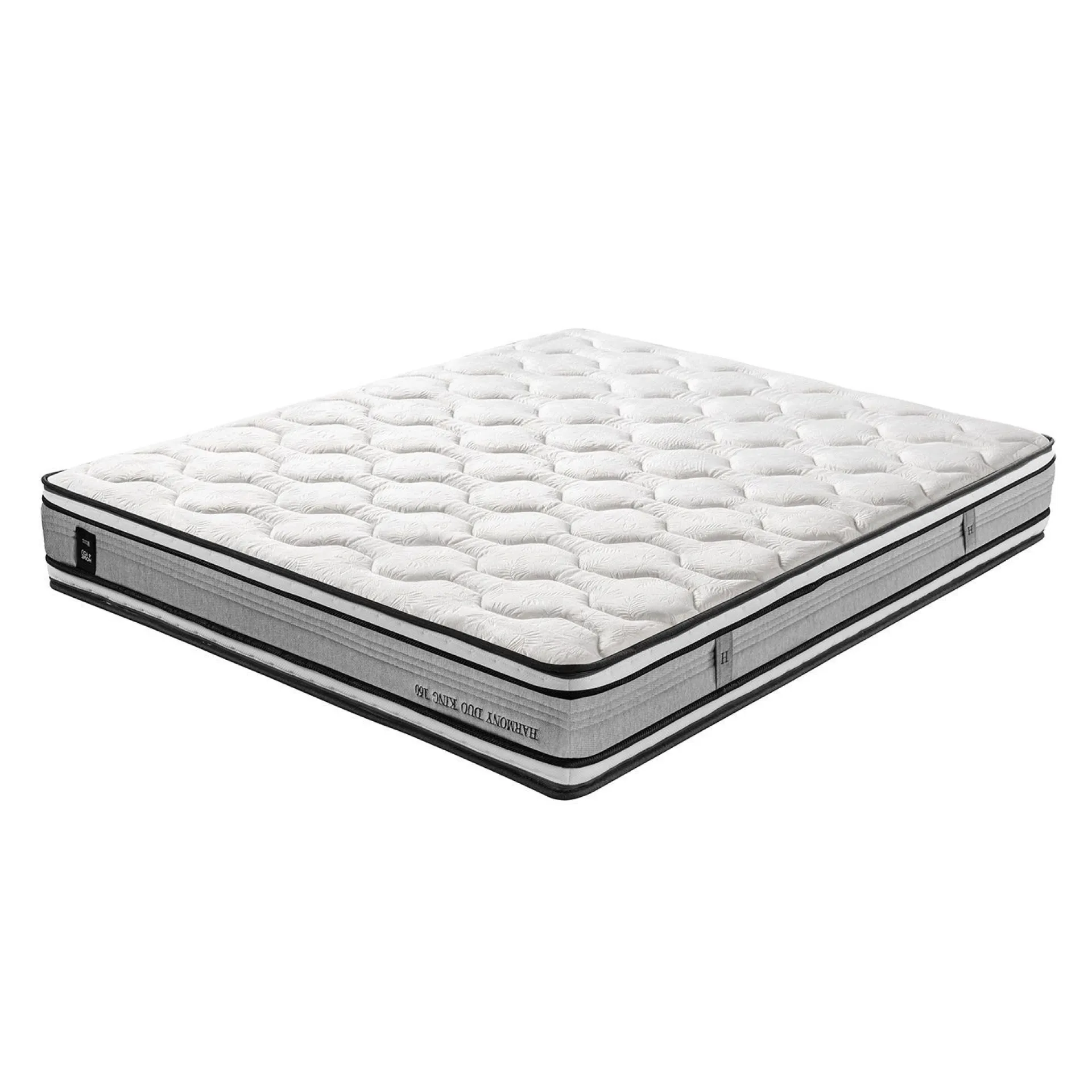 Springmadrass HOME4YOU Harmony Duo King vendbar 180x200x30 cm