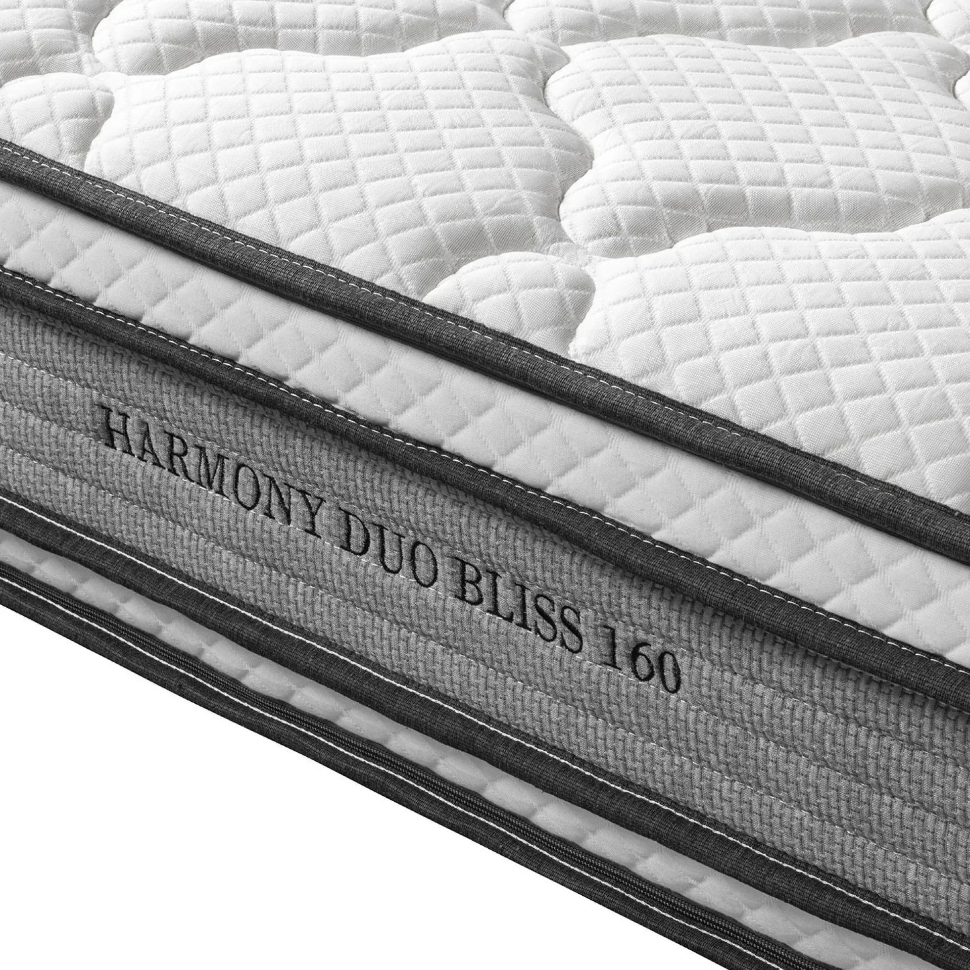 Springmadrass HOME4YOU Harmony Duo Bliss 160x200x28 cm vendbar