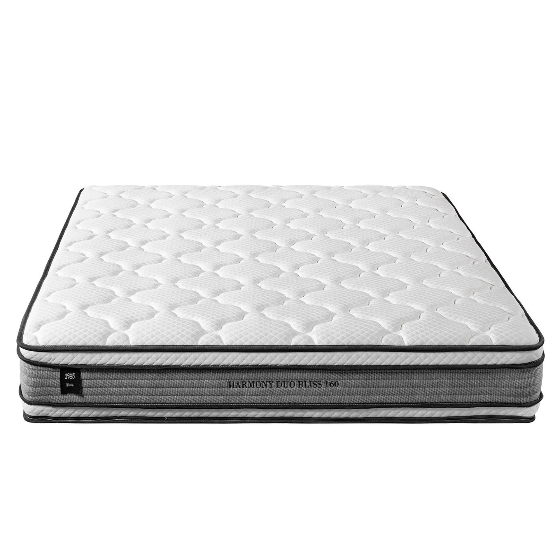 Springmadrass HOME4YOU Harmony Duo Bliss 160x200x28 cm vendbar