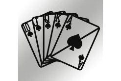Square Ace Veggdekor