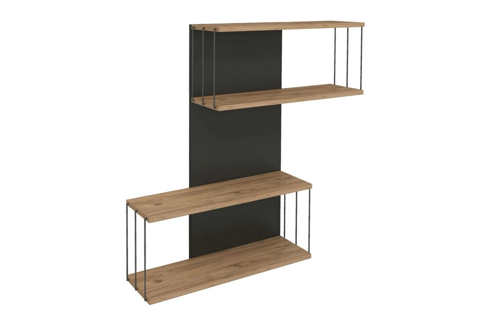 Vegghylle-Sringer Vegghylle 19x65 cm Natur,Antracit