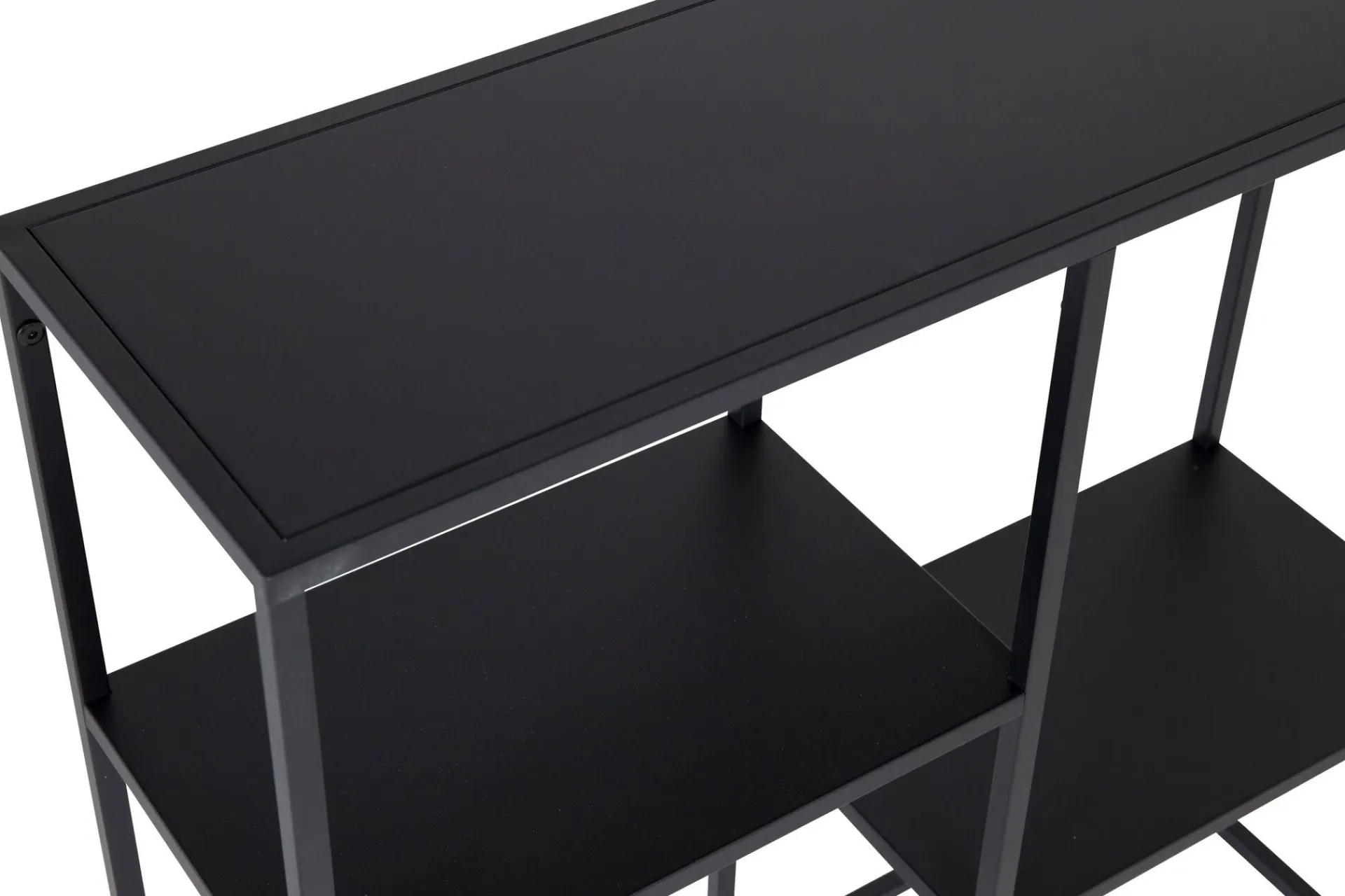 Venture Home Avlastningsbord-Staal Sidebord Svart