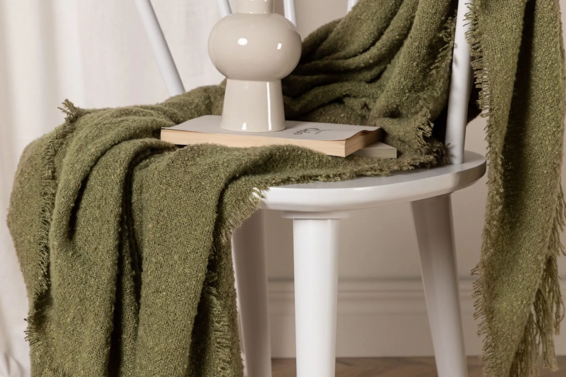 Venture Home Tepper & Pledd-Stanly Pledd 130x170 cm Grønn