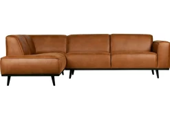 WOOOD Sofa Med Sjeselong-Statement Hjørnesofa Konjakk