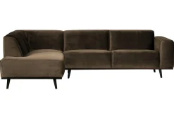 WOOOD Hjørnesofa-Statement Hjørnesofa Venstre Taupe