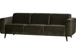 Velour Sofa & Fløyel Sofa-Statement 3-seters Sofa Brun