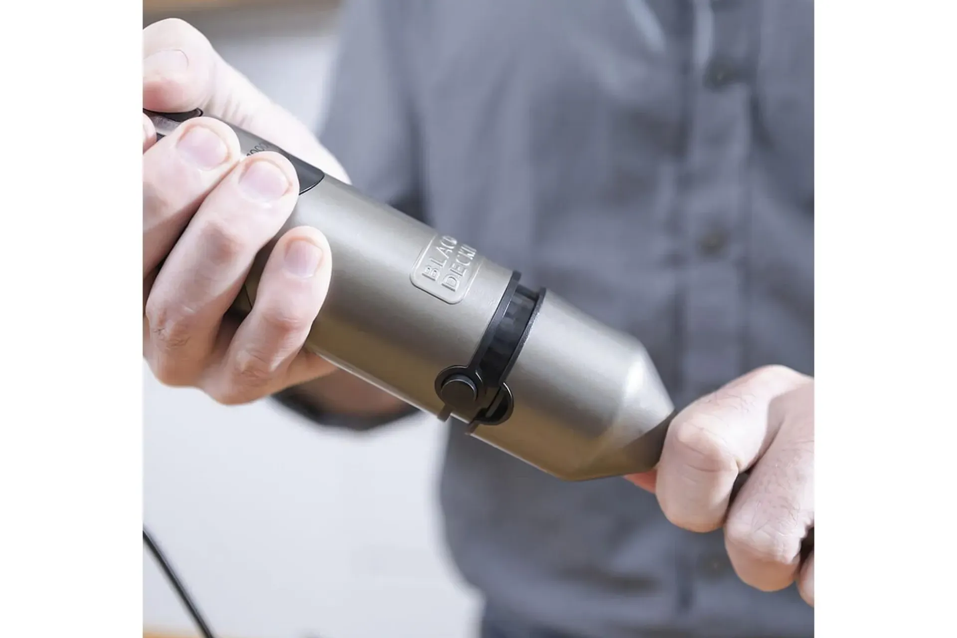 Black+Decker Produkter For Å Blande & Hakke|Kjøkkenutstyr-Stavmiksersett Børstet 1200W Svart,Kullgrå
