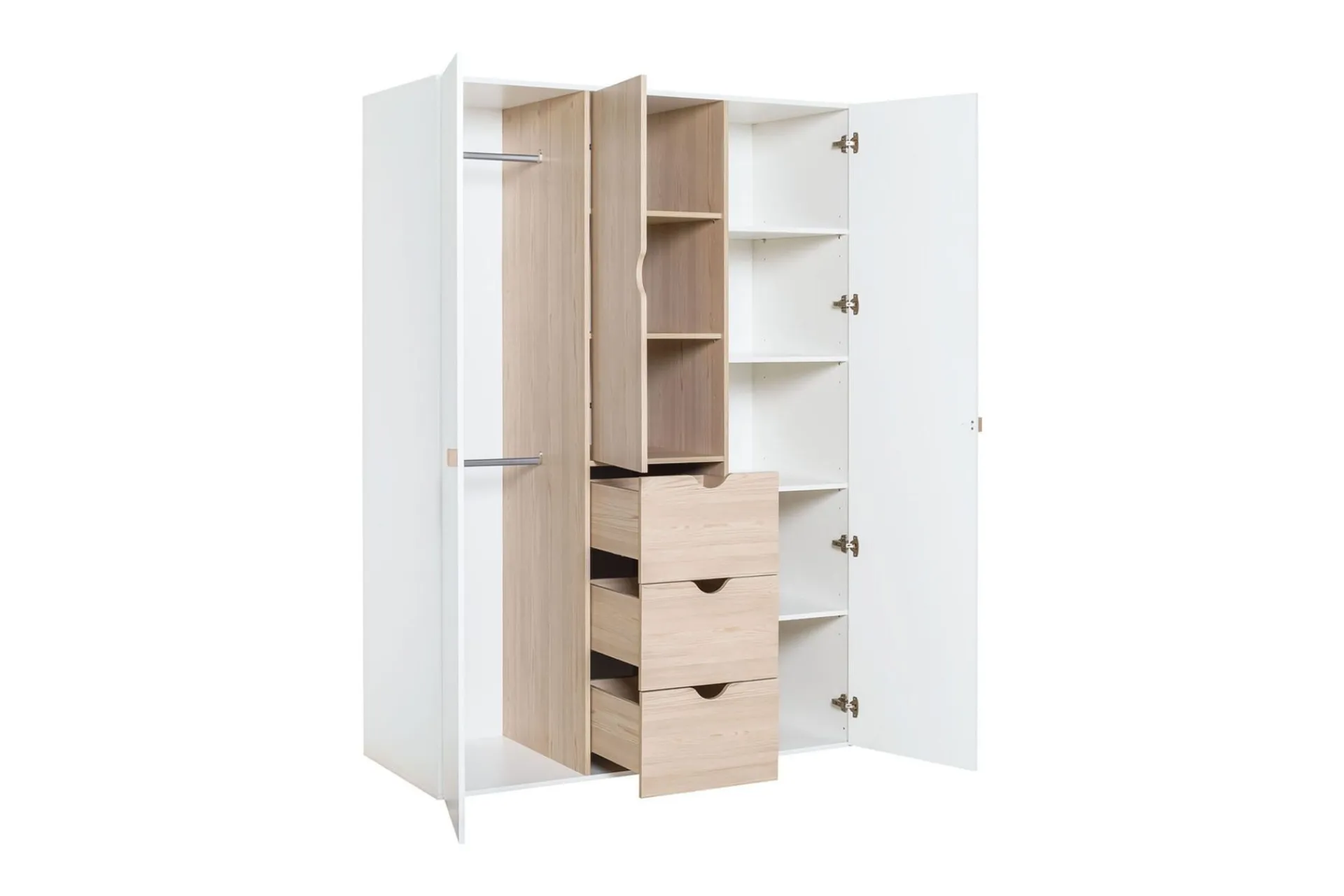 VOX STIGE Garderobe Hvit / Tre / Natur