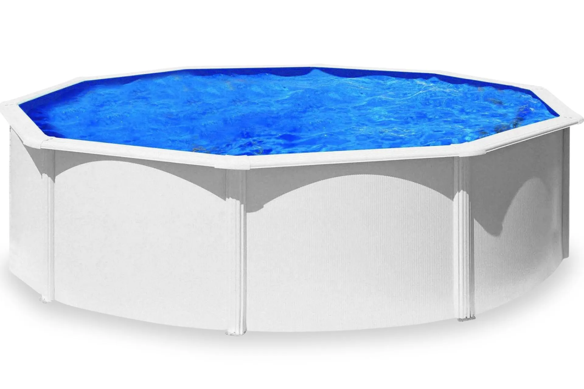 Planet Pool Basseng-Stålveggsbasseng Classic rund 350x120
