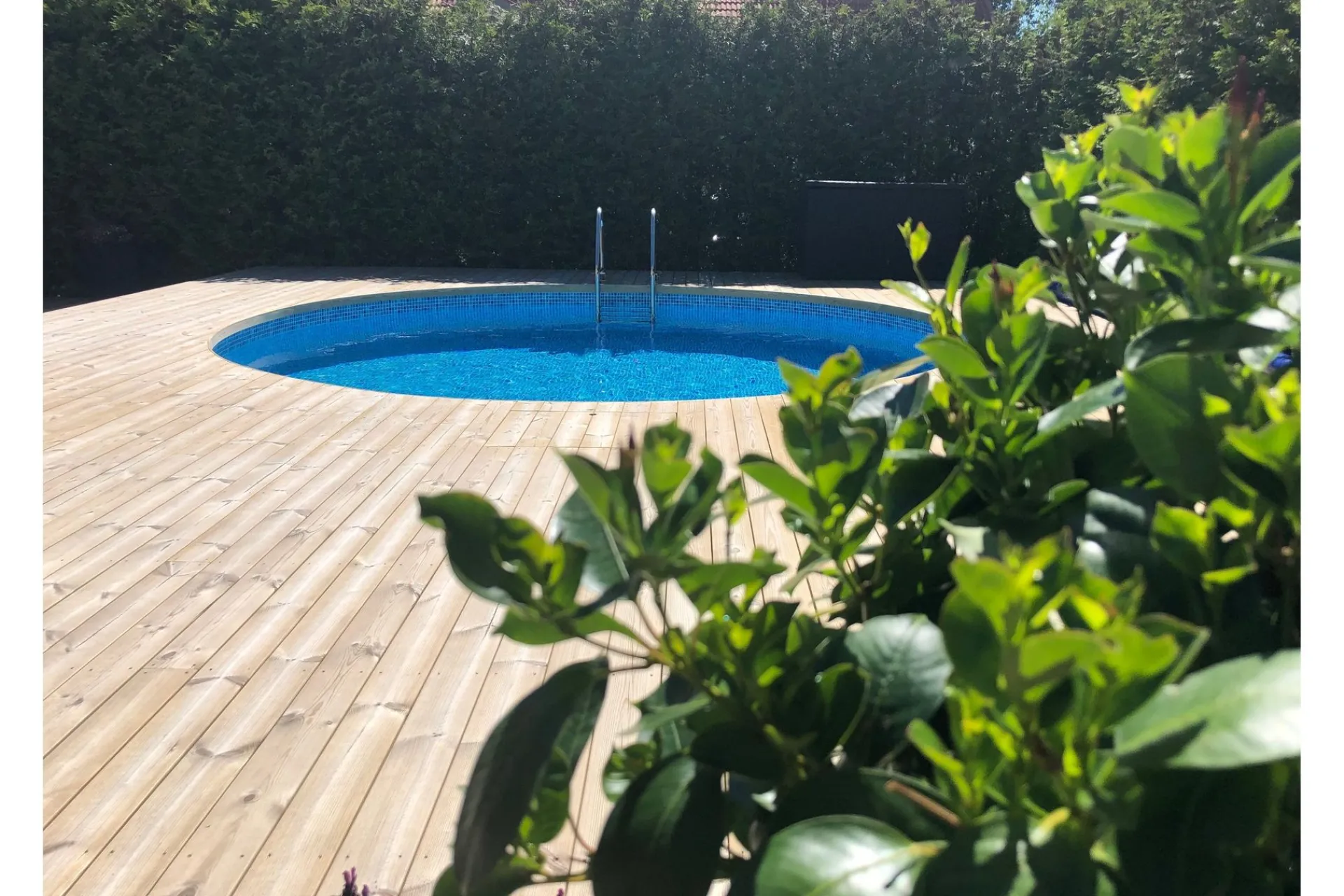 Planet Pool Stålveggsbasseng Premium Rund 5,0x1,5m Innebygd L: 0.6 Bl