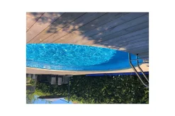 Planet Pool Stålveggspool Premium Rund Ø 3,5 m, Persia Blå, 1,5 m