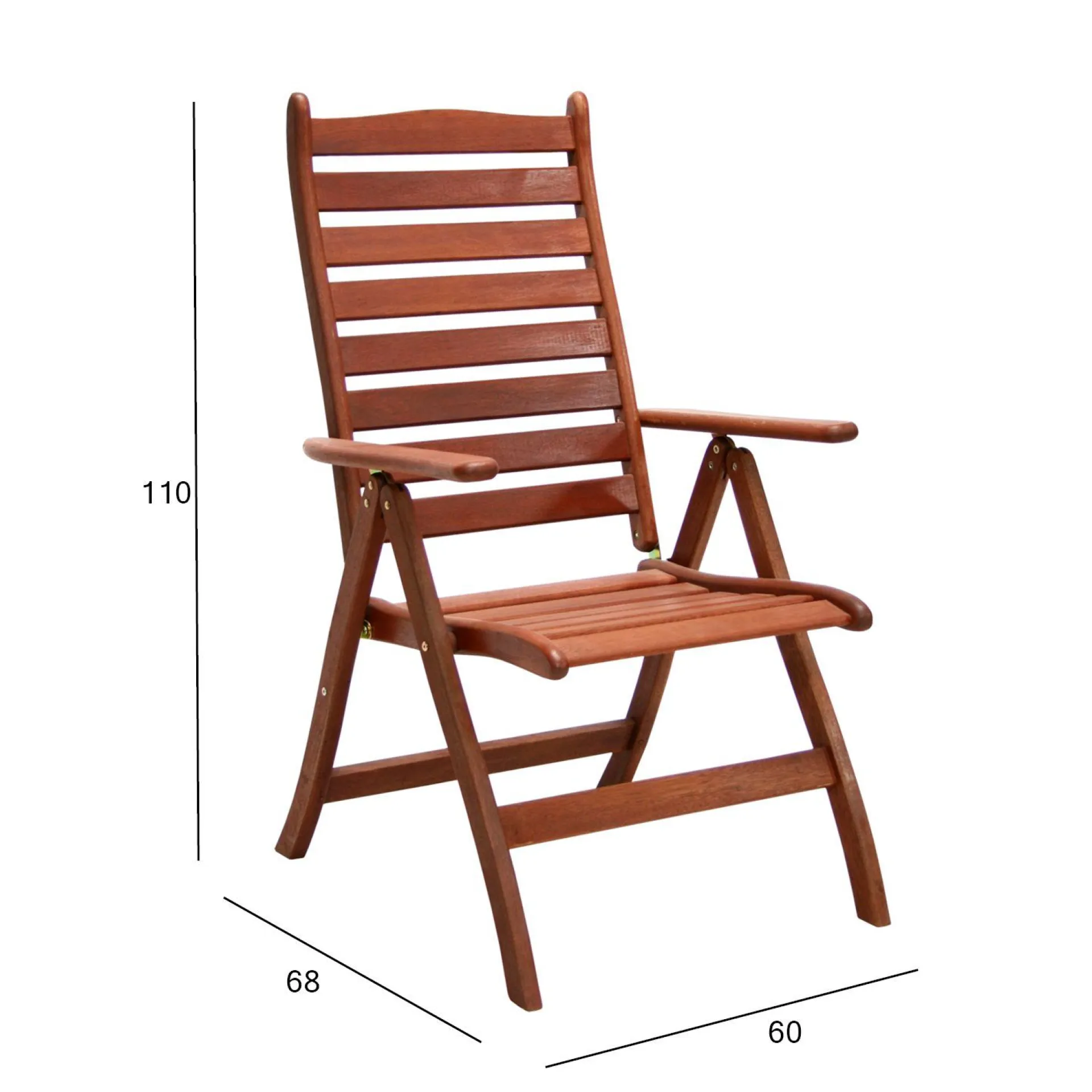 Stol HOME4YOU Bordeaux meranti