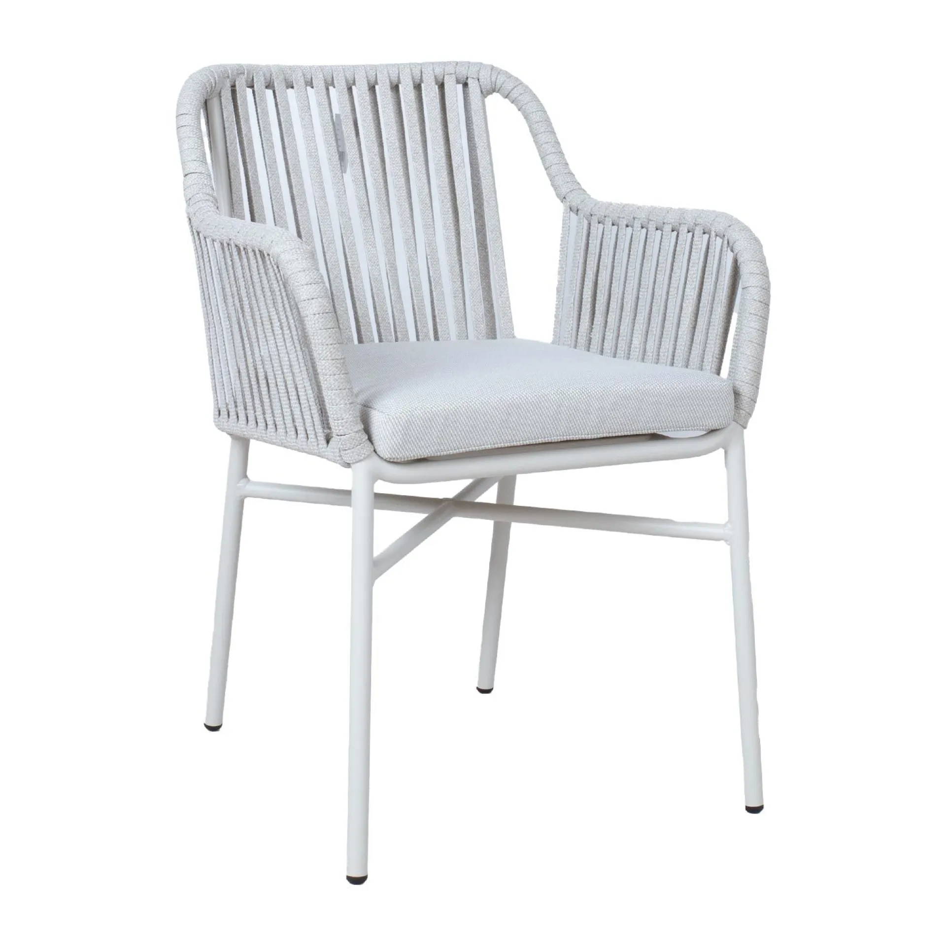 Balkongstoler|Balkongmøbler-Stol HOME4YOU Melrose grå Beige