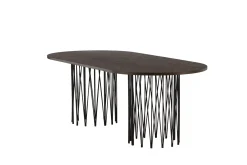 Furniture Fashion Stone Spisebord 220x100x74 cm Oval