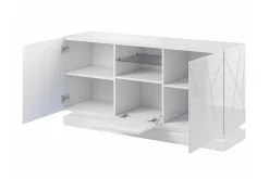 Scandinavian Choice Oppbevaringsskap|Skap-Strontian Highboard White Hvit