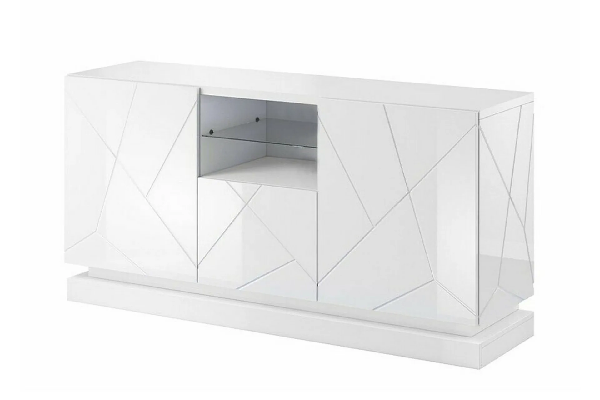 Scandinavian Choice Strontian Highboard White