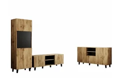 Scandinavian Choice Strontian Möbelset För Vardagsrum Black
