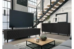 Scandinavian Choice Møbelsett Til Stue-Strontian Möbelset För Vardagsrum Black Svart