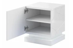 Scandinavian Choice Strontian Sängbord 46 cm White
