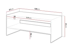 Scandinavian Choice Strontian Soffbord 57 cm
