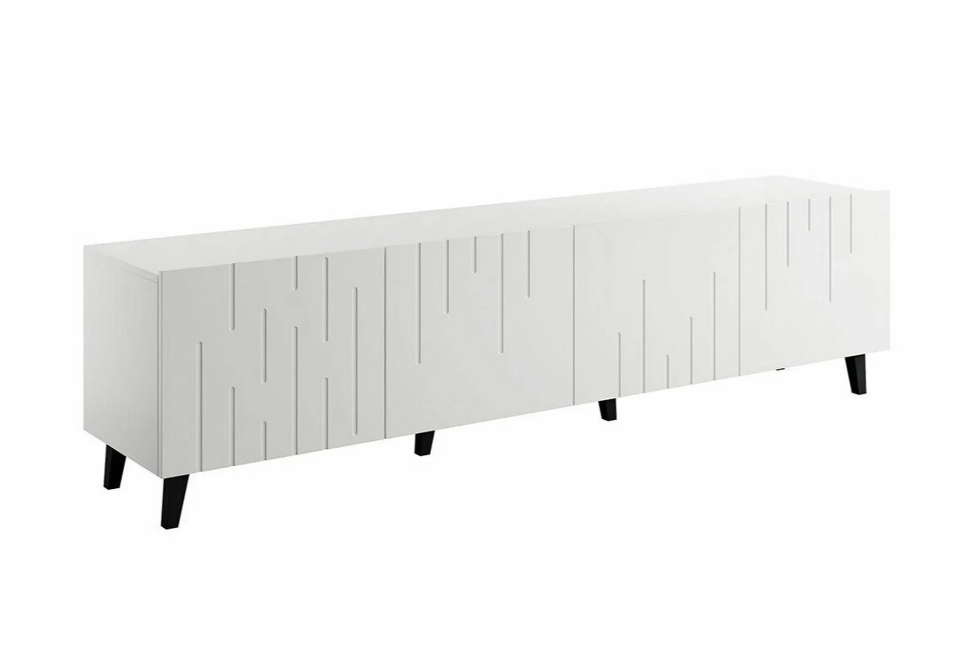 Scandinavian Choice Tv-Benk & Mediabenk-Strontian Tv-skåp 200 cm White Hvit