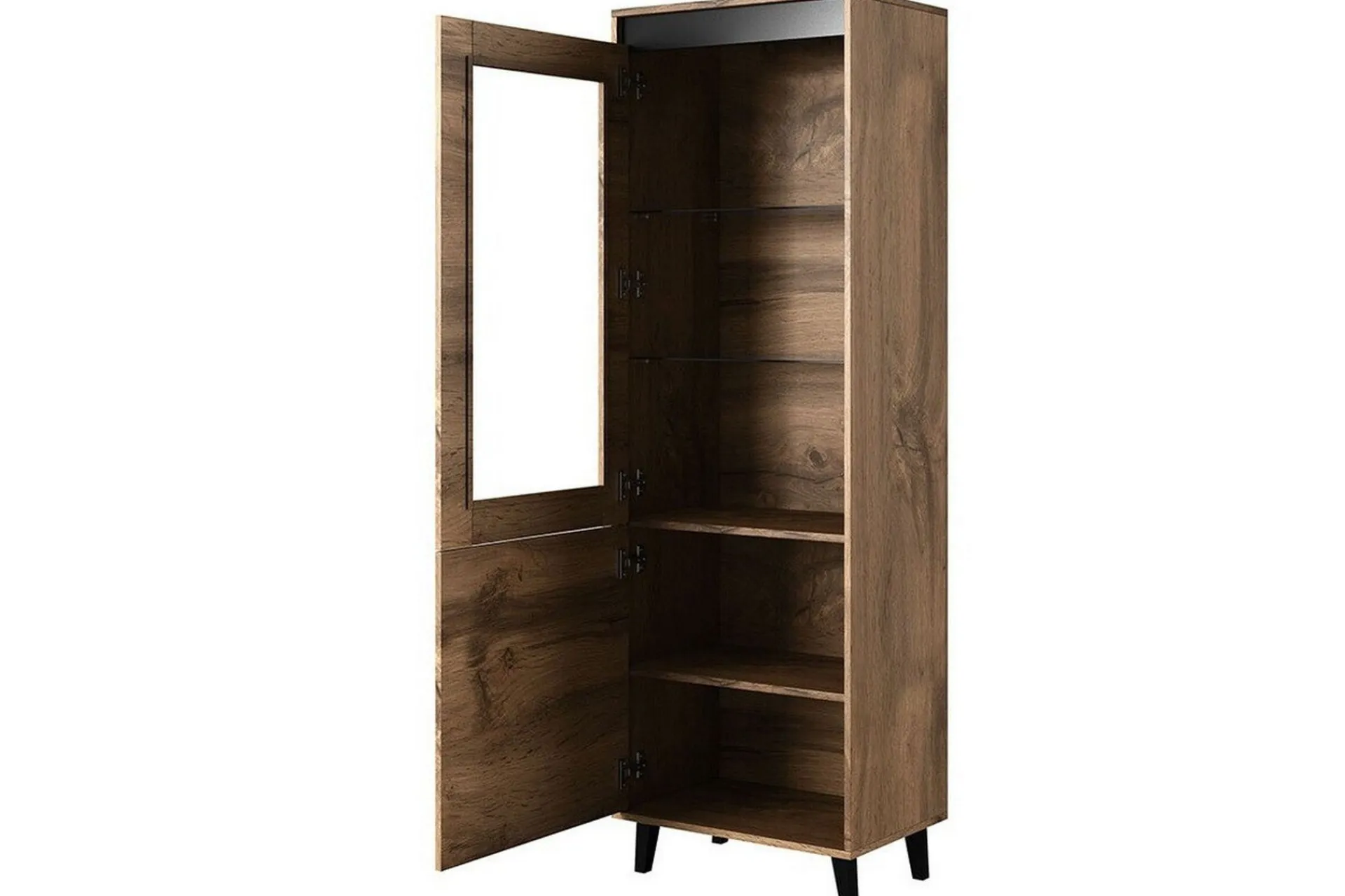 Scandinavian Choice Vitrineskap|Skap-Strontian Vitrinskåp 183 cm Anthracite Antracit