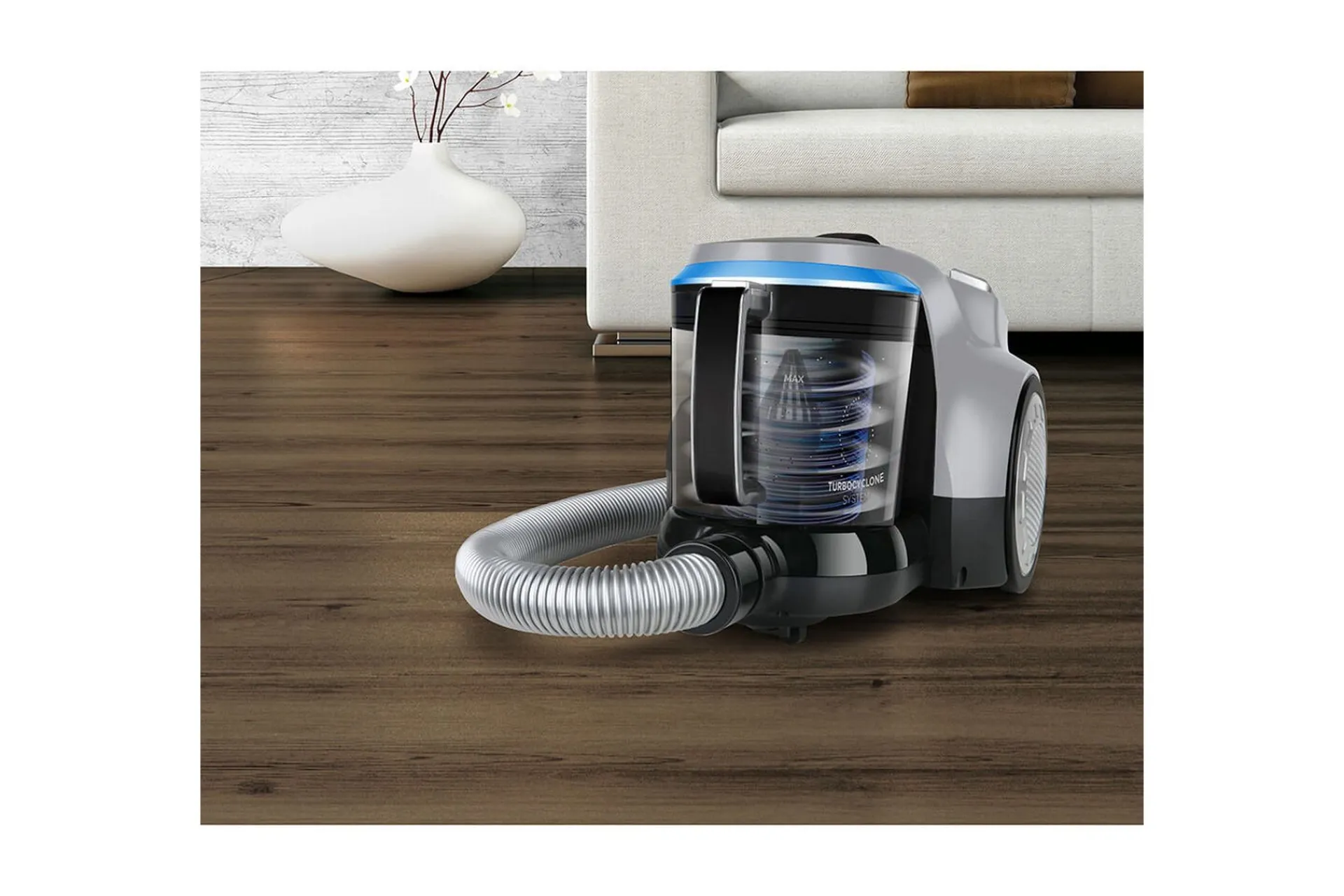 Black+Decker Klespleie|Støvsuger-Støvsuger Poseløs Grey