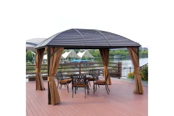 Paviljonger-Sunsetia Paviljong 400x300x194 cm Beige