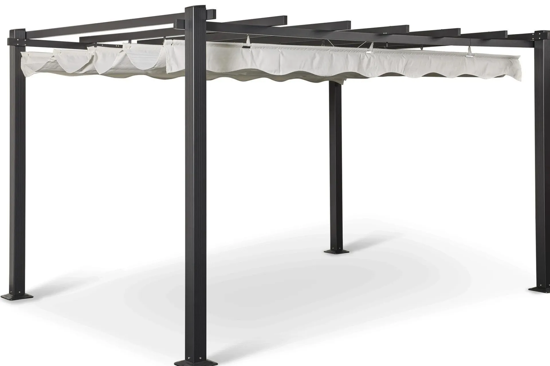 Pergola-SUNSET Pergola 3×4 m Grå