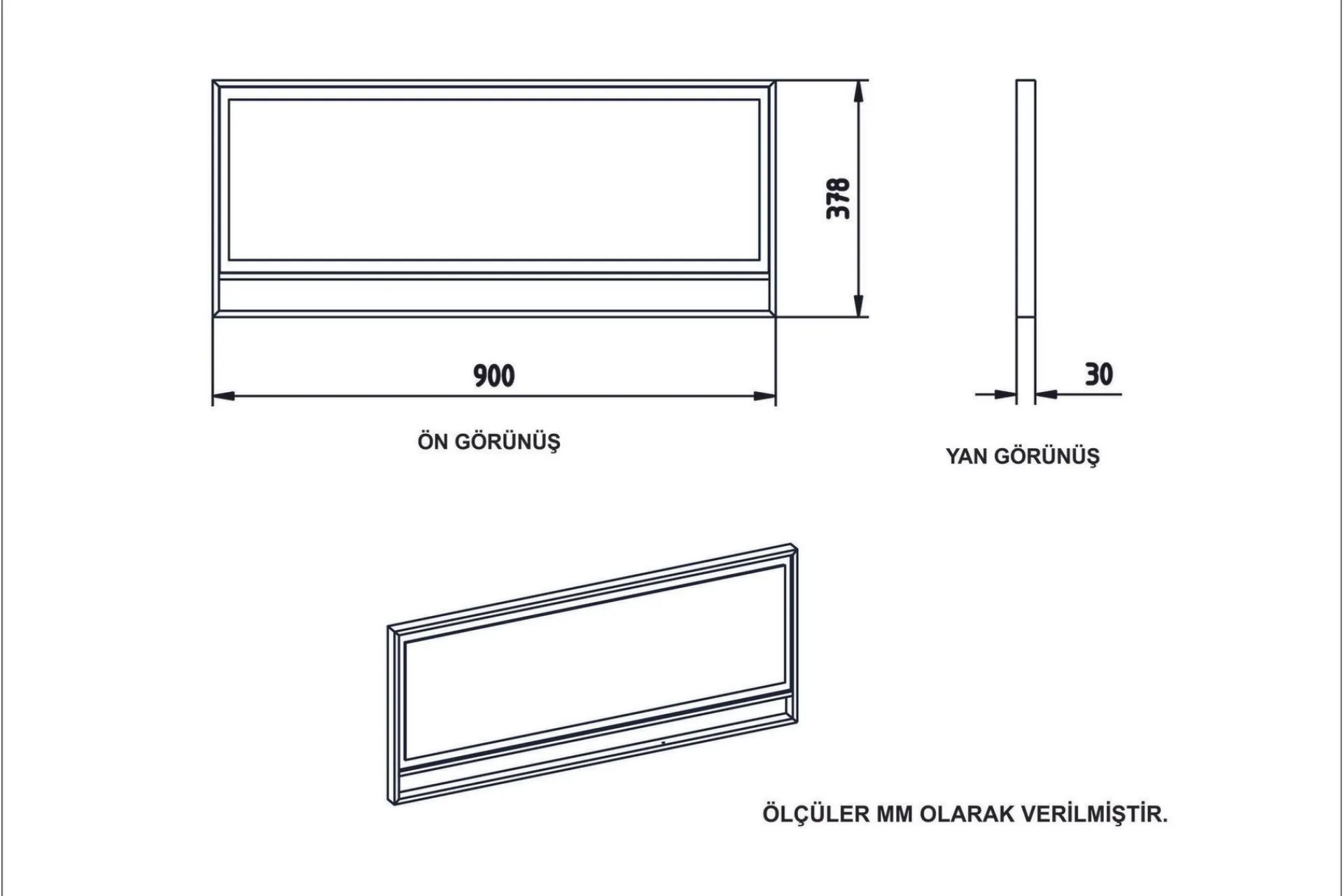 Sideboard & Skjenker-Susia Sideboard 90 cm Svart,Gull
