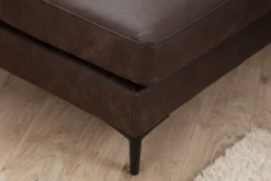 U-Sofa-Svanabyn Sofa m. Divan og Sjeselong 4-seter Brun