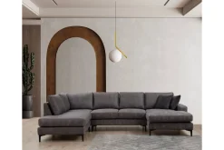 Svanabyn Sofa m. Divan og Sjeselong 4-seter