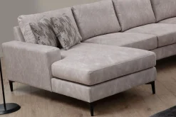 Svanabyn Sofa m. Divan og Sjeselong 4-seter