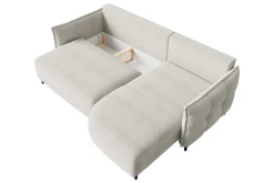 Sycylia Sofa med Divan 3-seter