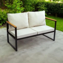 Hagebenk & Hagesofa-Sylros Hagesofa 130 cm Beige