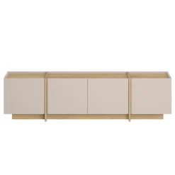 Mediestativ & Veggfeste-Sylvenn TV-benk 180 cm Sapphire Oak