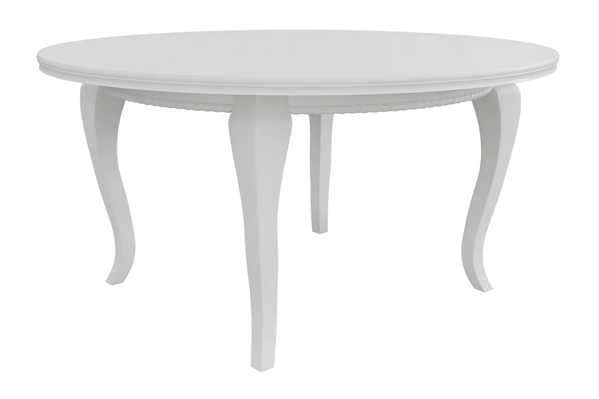Spisebord & Kjøkkenbord-Tabell Forlengningsbart Spisebord 150 cm Hvit
