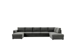 Taberk Sofa med Sjeselong og Divan 5-seter