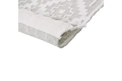 Flatvevde Tepper-Tabiat Ryeteppe 160x230 cm Svart,Hvit