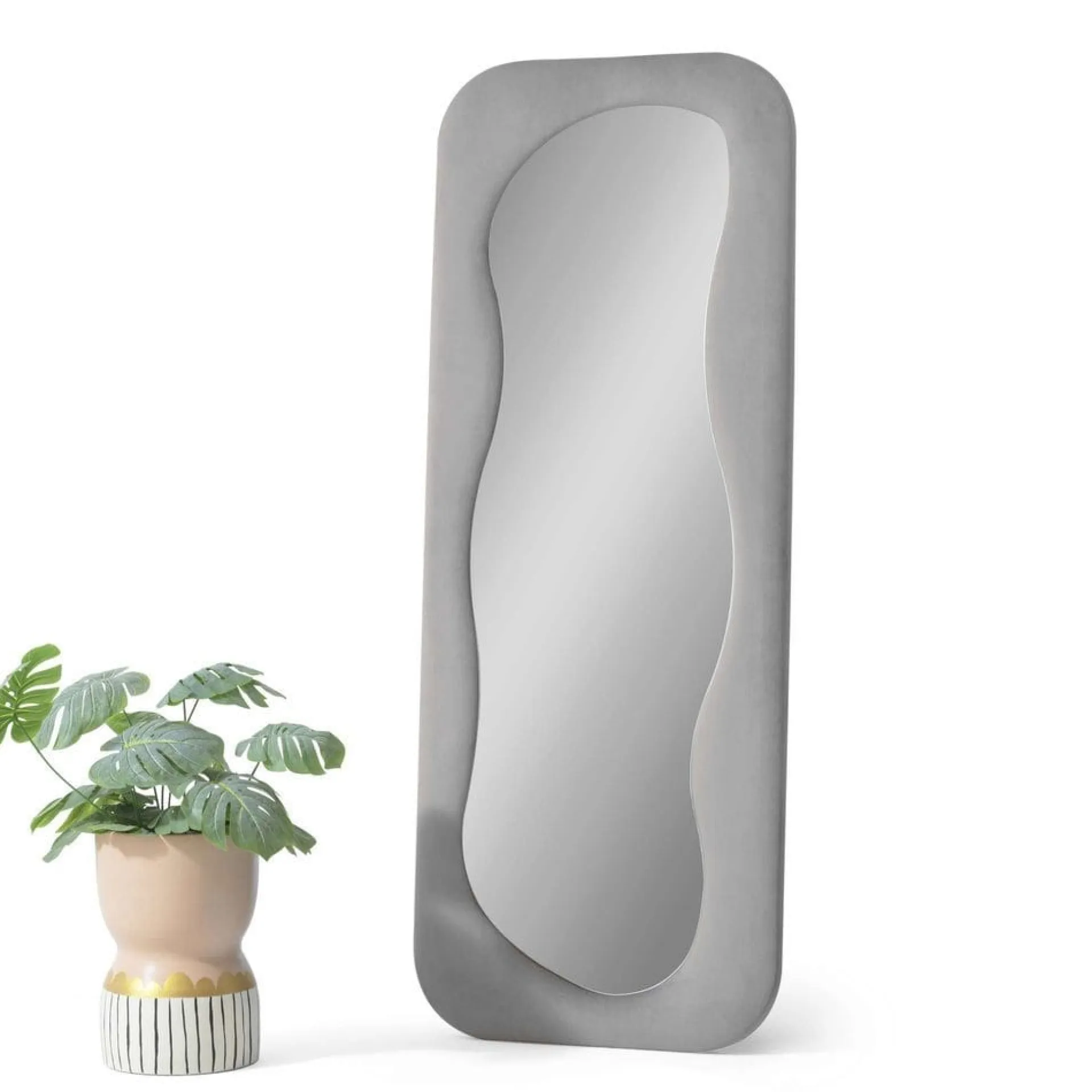 Gulvspeil|Helkroppsspeil-Taharoa Gulvspeil 65 x 170 cm Taupe