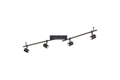 Taklampe|Stuelampe-Taklampe Barik Svart