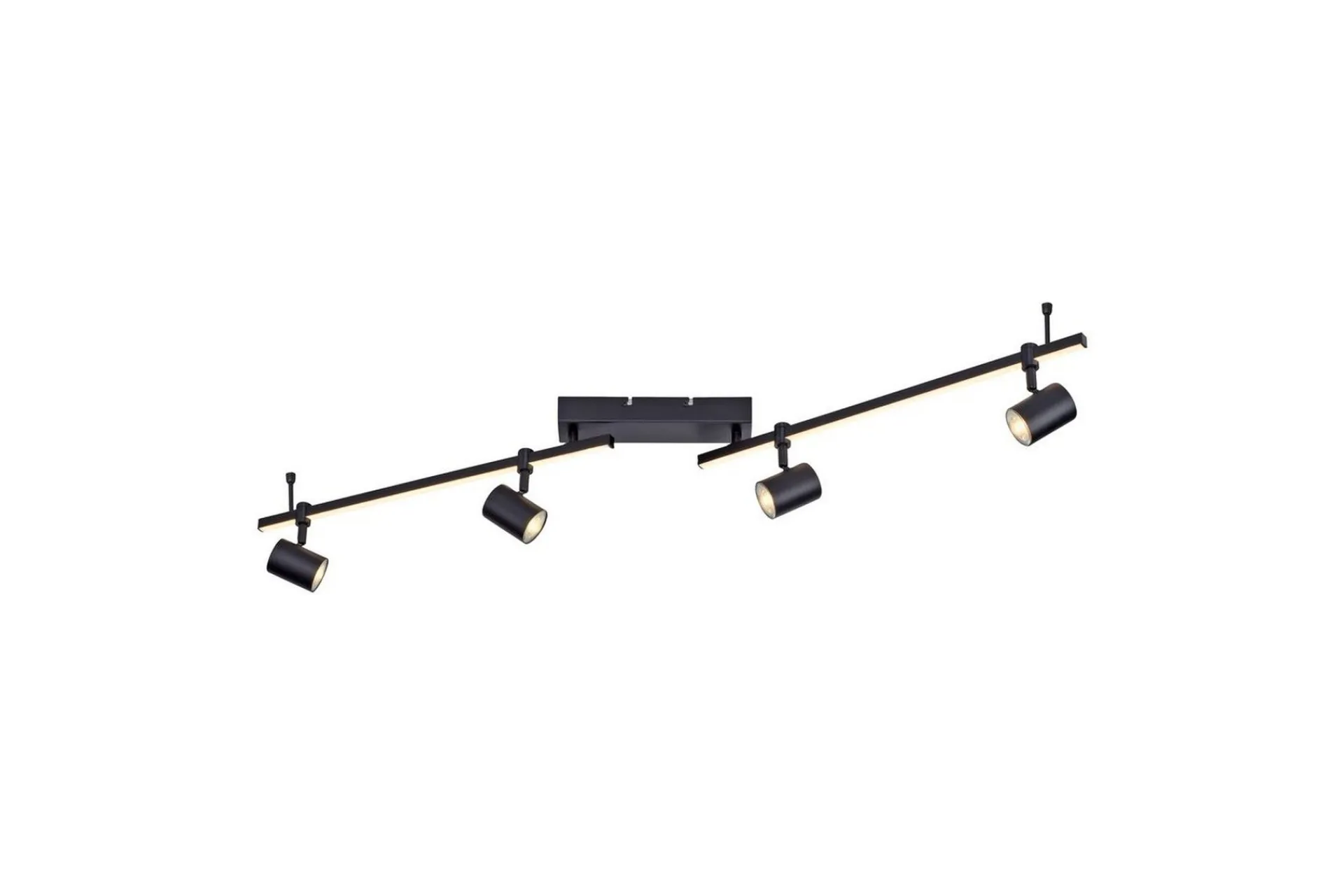 Taklampe|Stuelampe-Taklampe Barik Svart