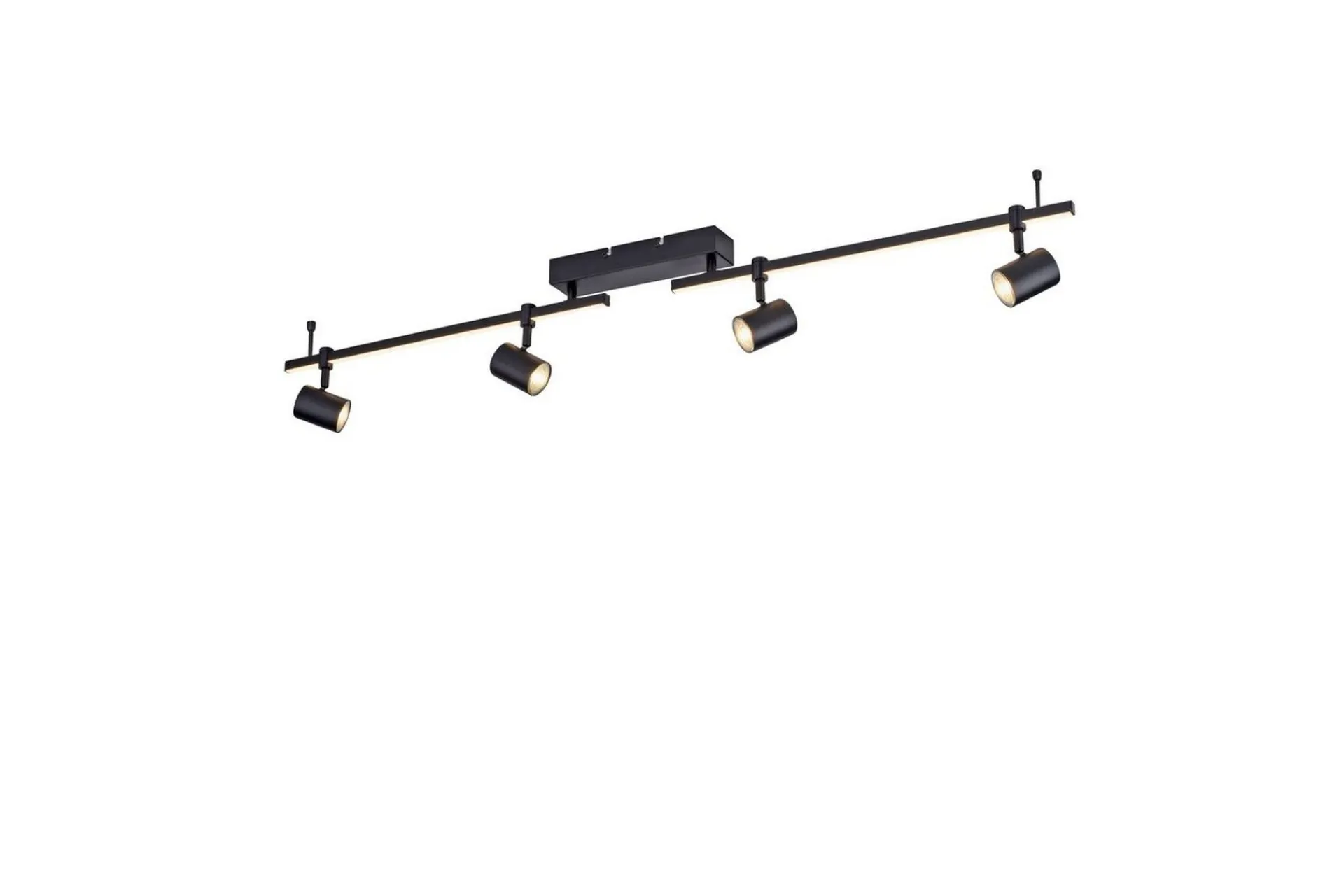 Taklampe|Stuelampe-Taklampe Barik Svart