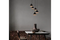 Taklampe Soodne Svart / Kobber