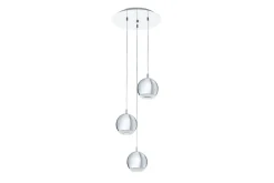 Eglo Kjøkkenlampe-Takpendel Conessa med 3 Lamper Krom
