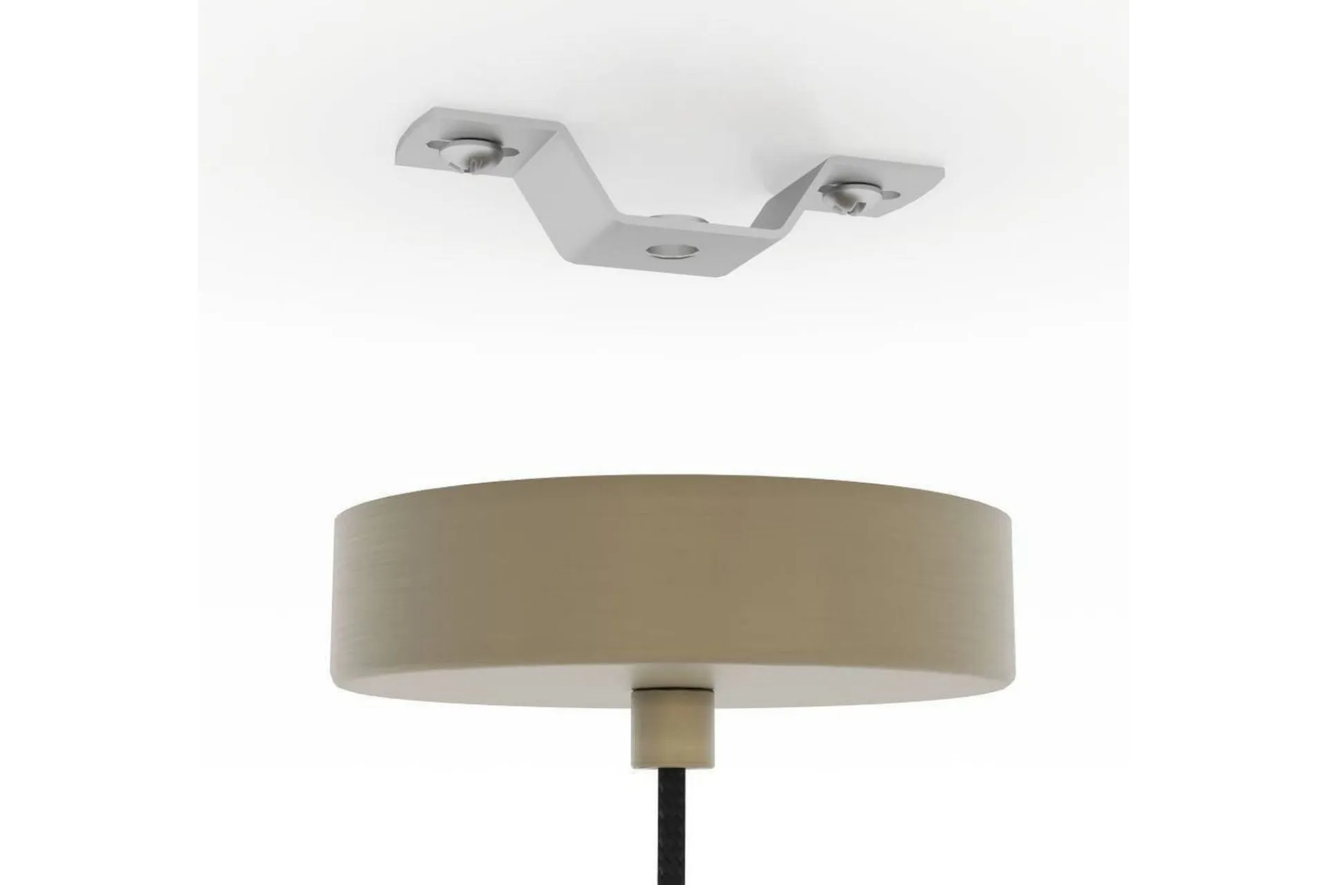 Eglo Takpendel Manderline Svart/Messing 45 cm