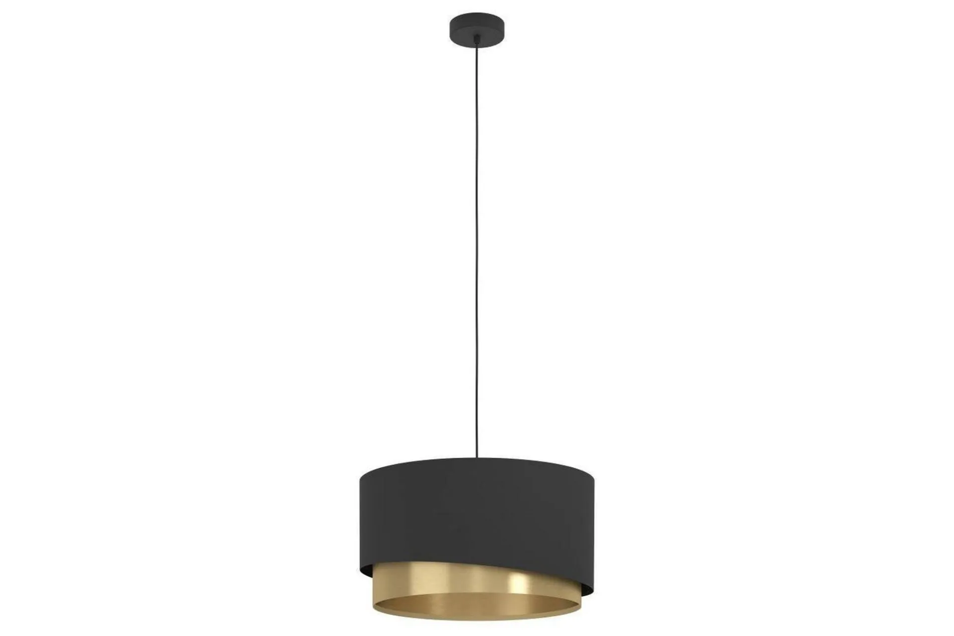 Eglo Takpendel Manderline Svart/Messing 45 cm